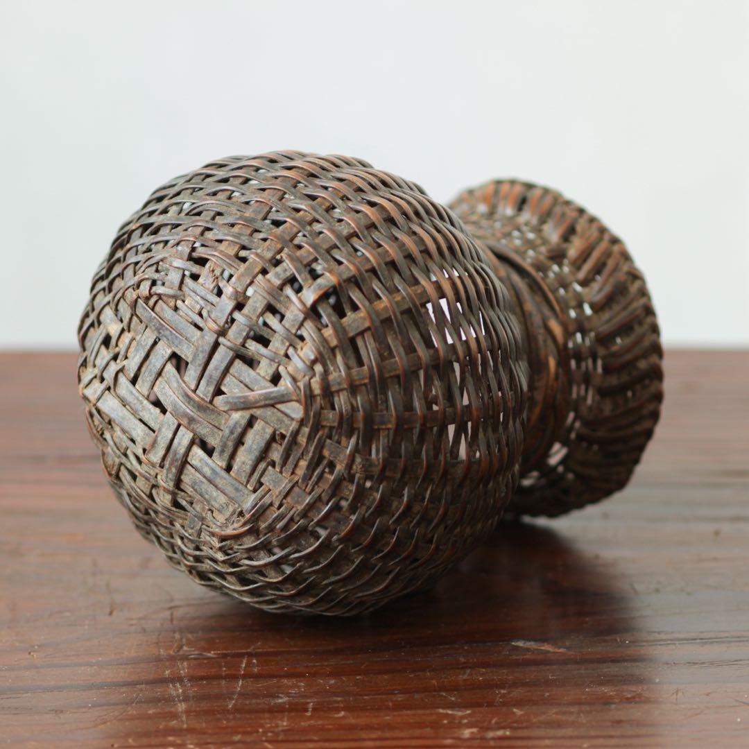 魚籠　花籠　花器　竹