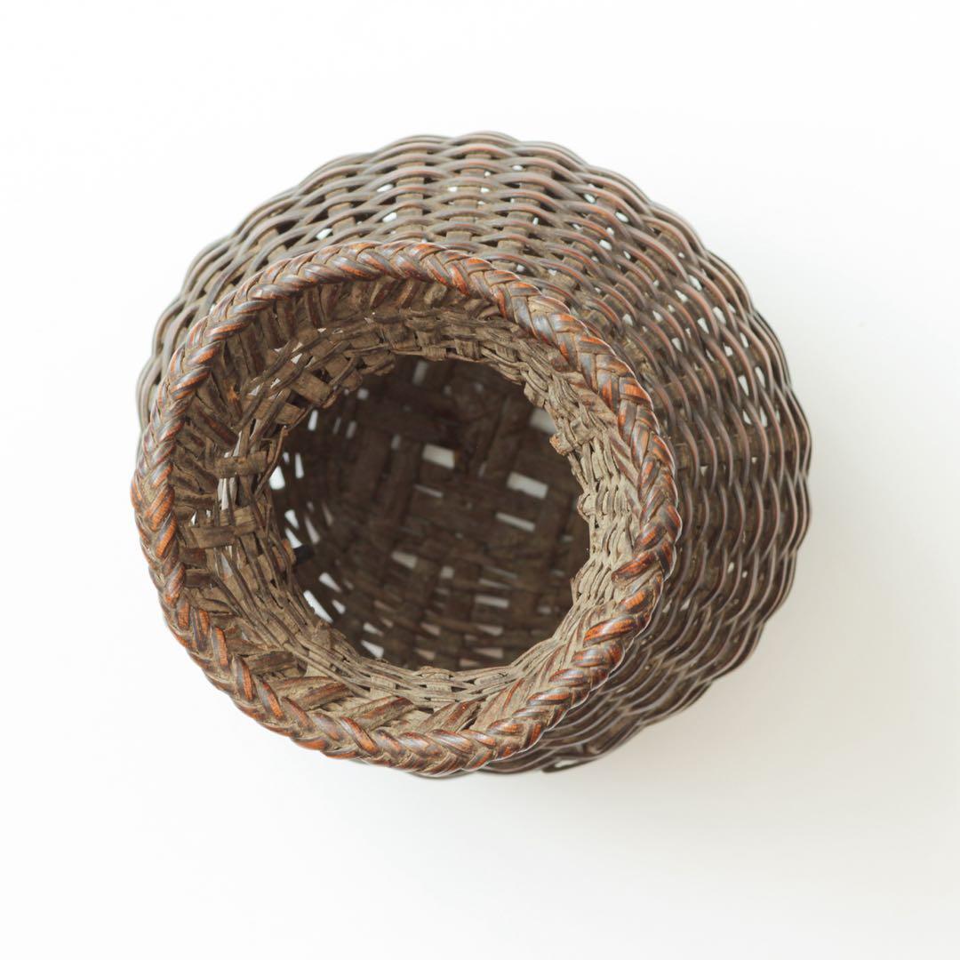 魚籠　花籠　花器　竹