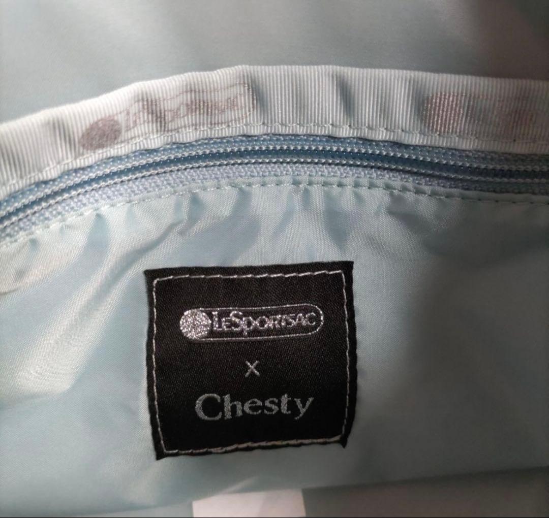 レスポートサック チェスティ トートバッグ 刺繍 花柄 ブラック