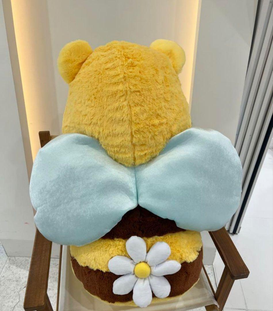 カミサマ専用　プーさん 80cm ぬいぐるみ スーパービッグ HONEY DAY