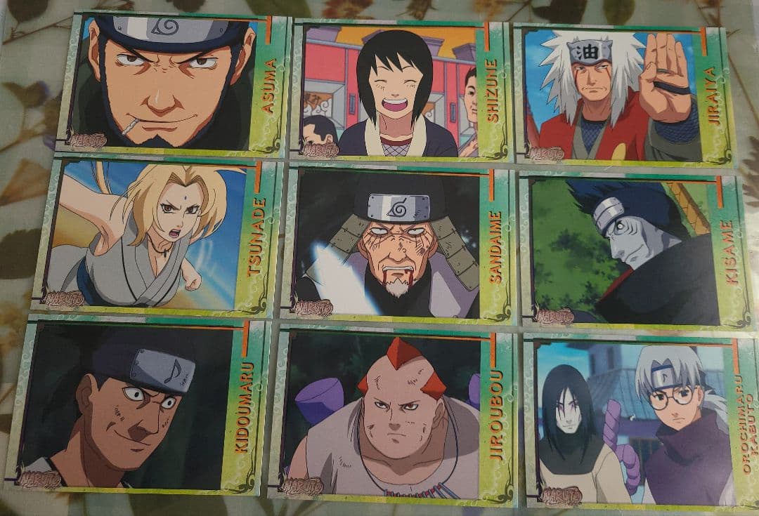 NARUTO ナルト ブロマイドカード 29枚