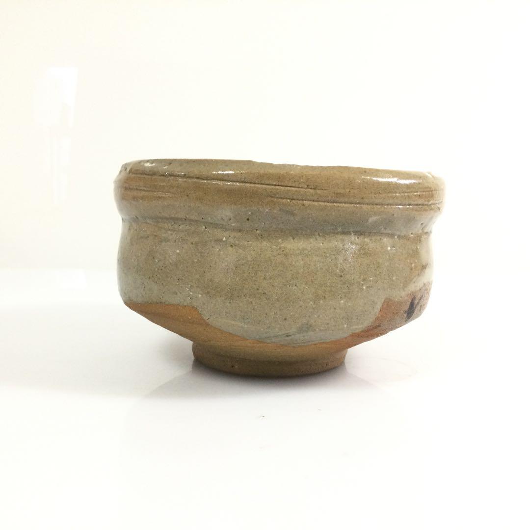 唐津焼 絵唐津茶碗 抹茶碗 青葉太陽作 茶道具 T523