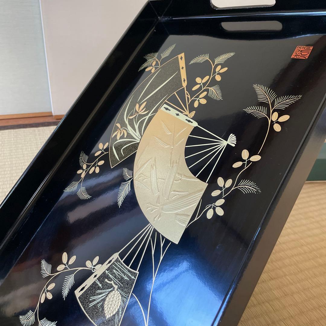 八雲漆器トレイ