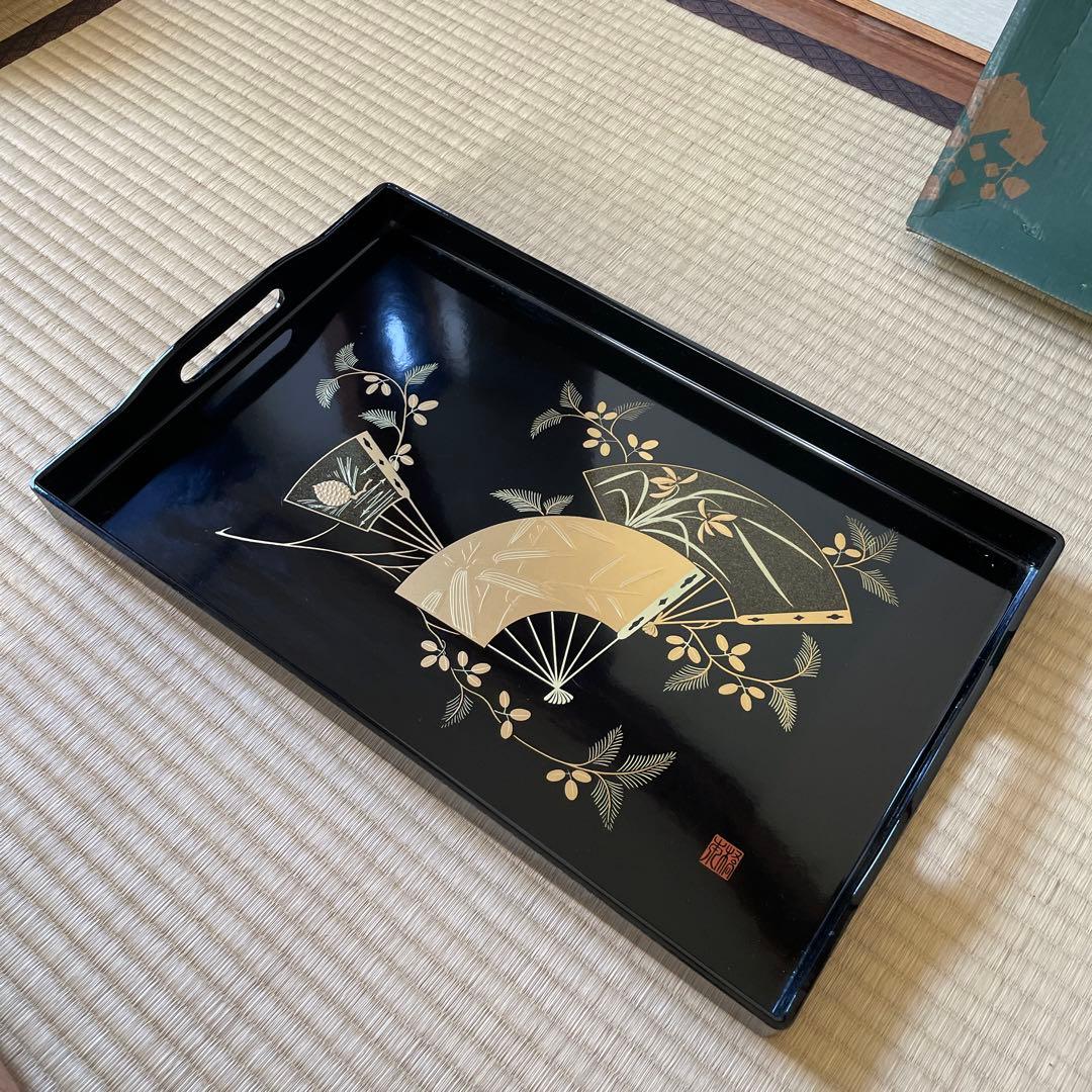 八雲漆器トレイ