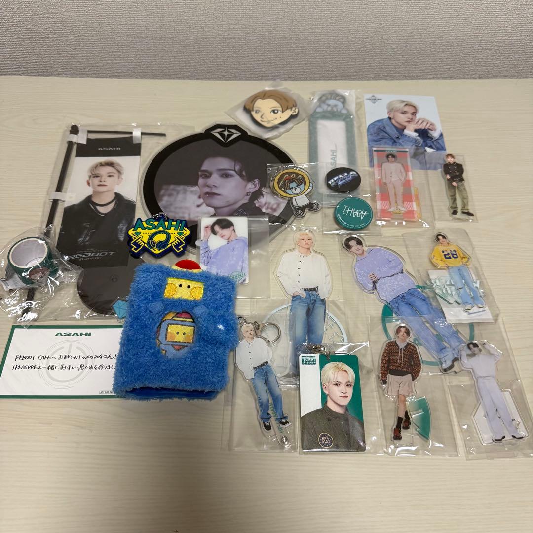 【即購入⭕】TREASURE アサヒ トレカ アクスタ グッズ まとめ売り