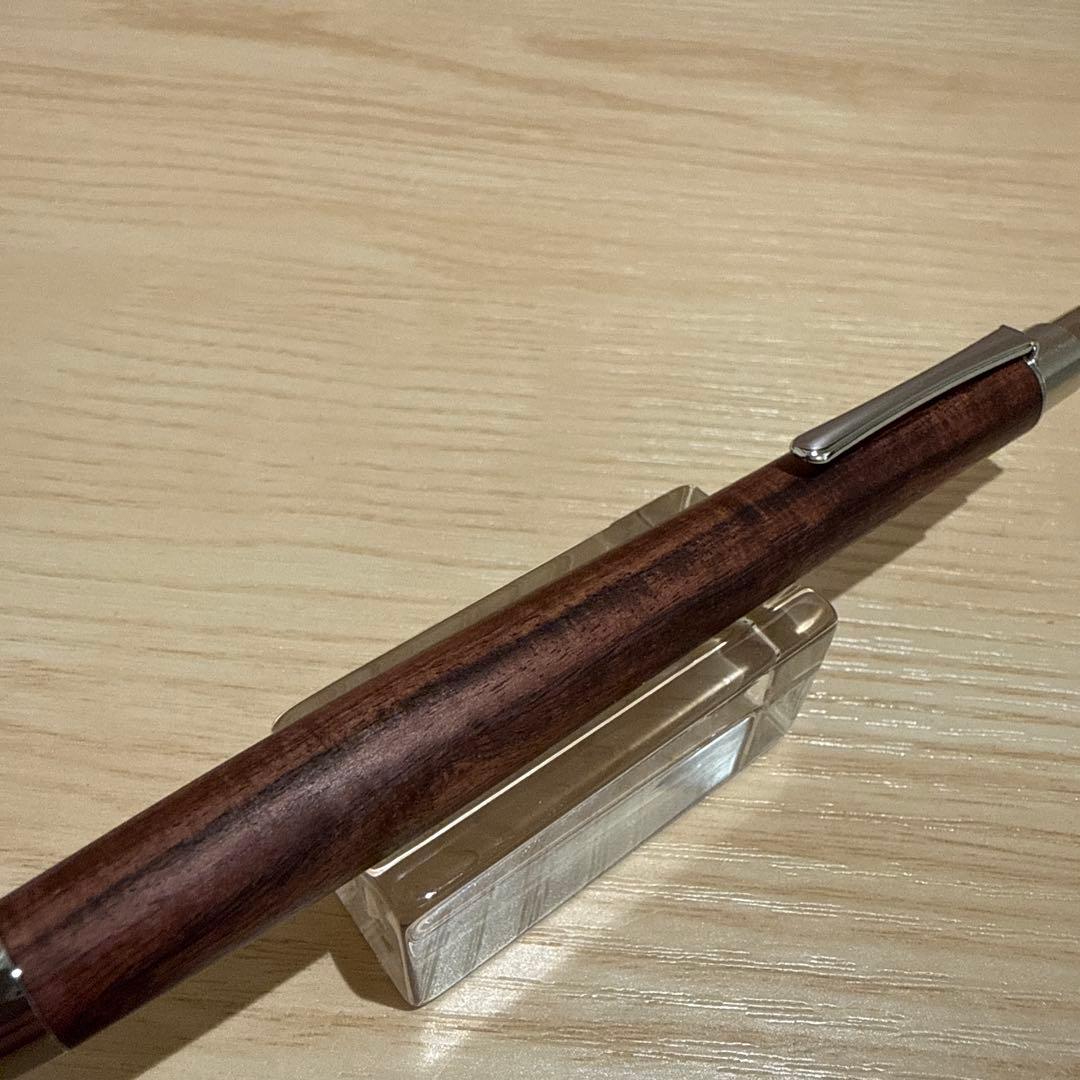 工房楔　フィーネペン（細身ボールペン）　キングウッド　縮杢