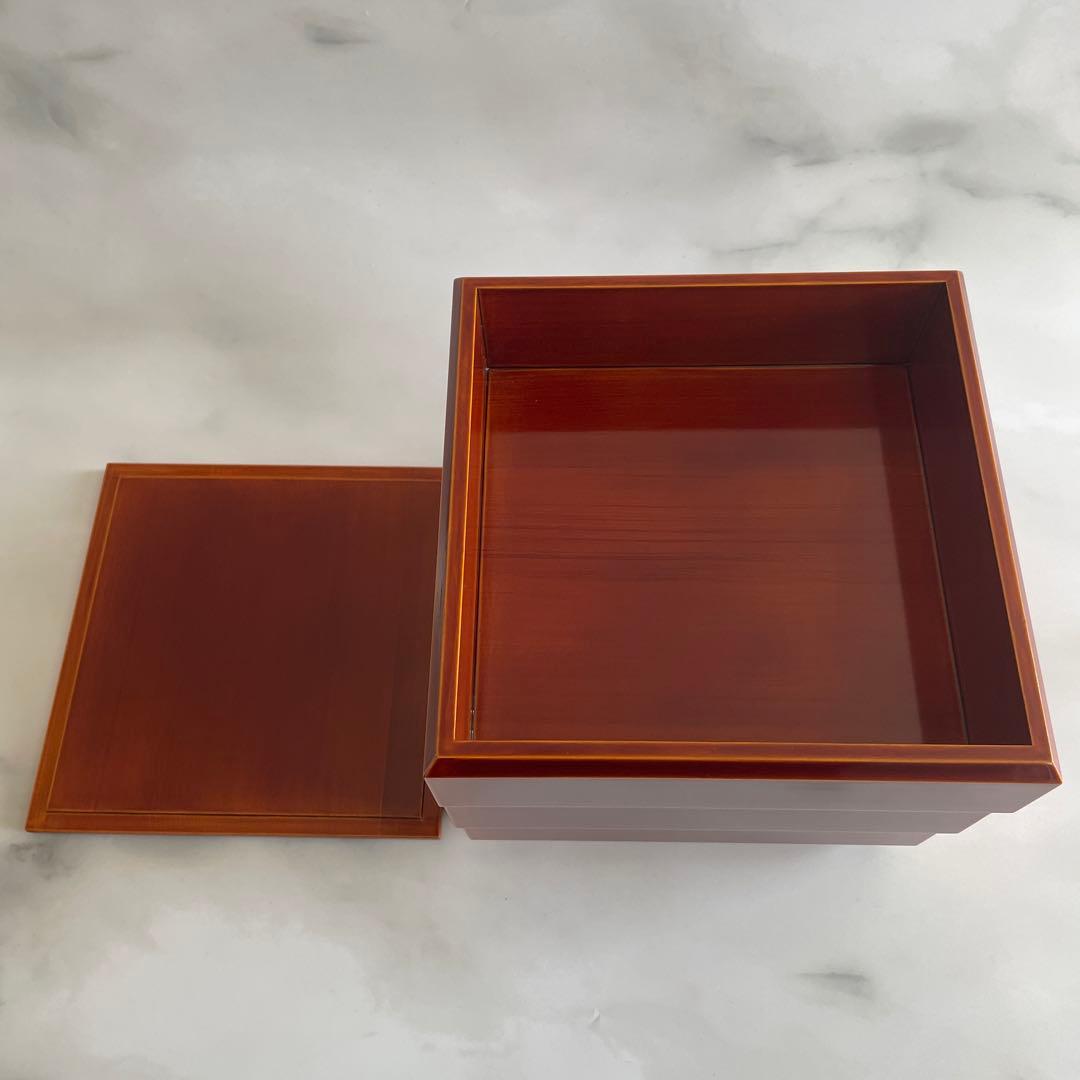 伝統的工芸品 飛騨春慶塗 三段重