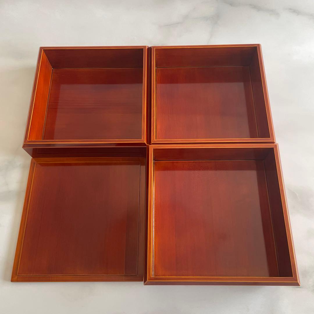 伝統的工芸品 飛騨春慶塗 三段重