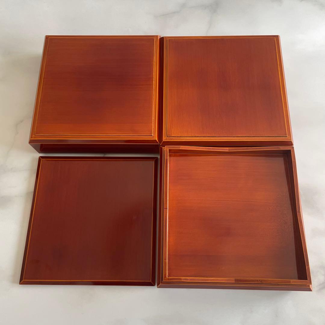 伝統的工芸品 飛騨春慶塗 三段重