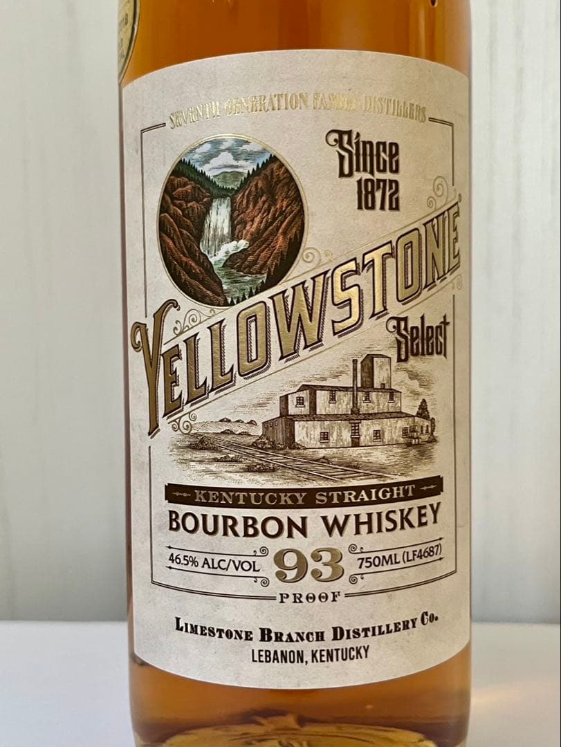 【未開封】イエローストーン　セレクト　750ml 46.5%バーボン