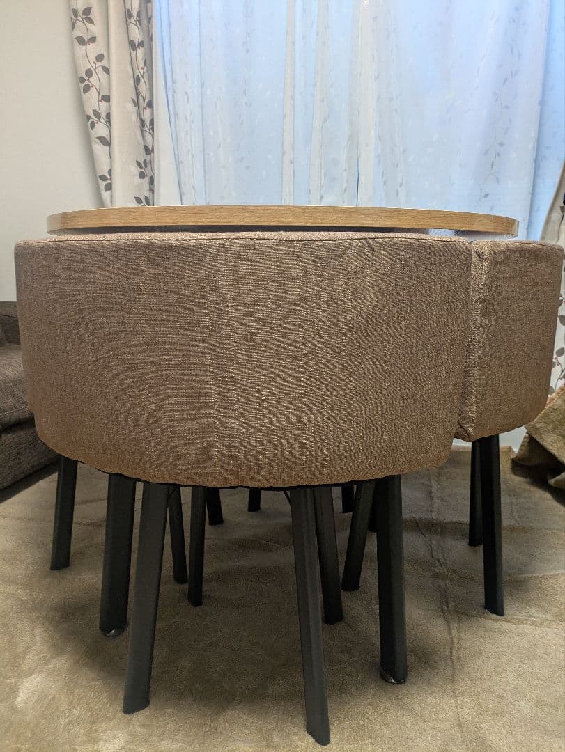 ダイニングテーブル　丸テーブル　円卓　サークル　北欧