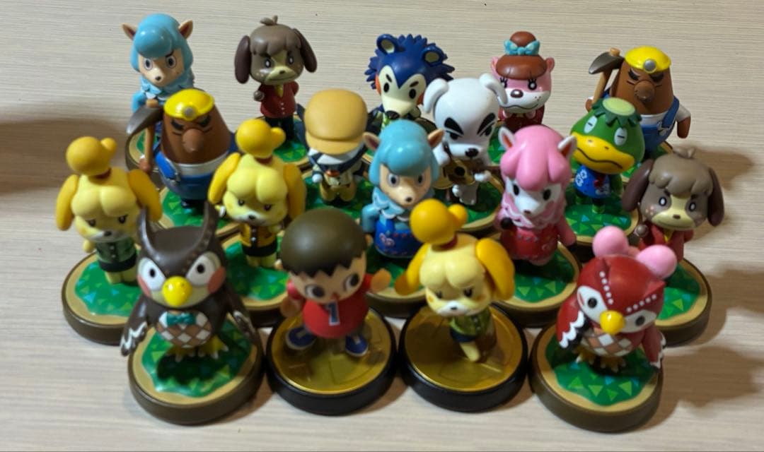 amiibo アミーボ フィギュア あつ森 どうぶつの森 セミコンプリート