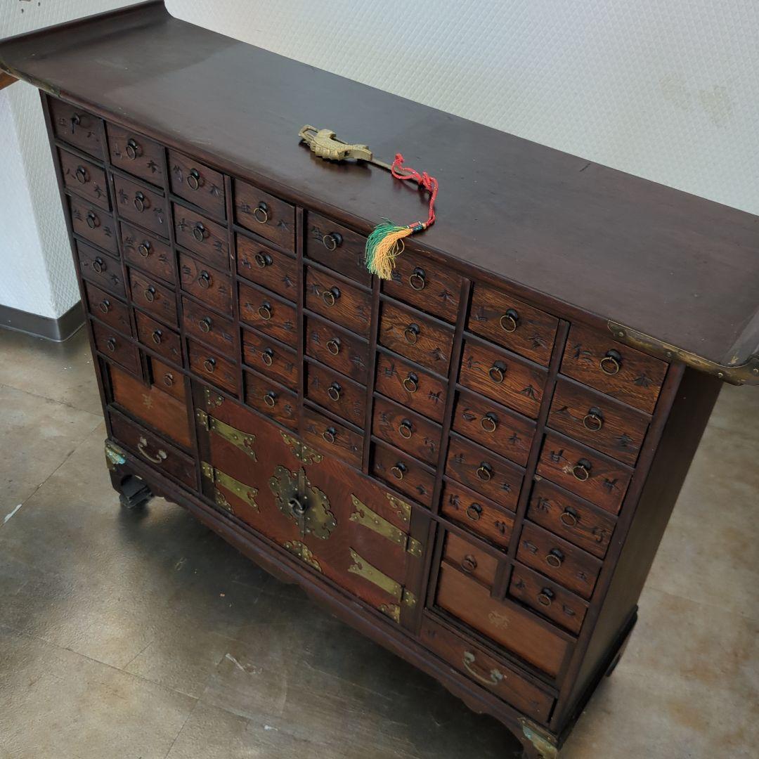 user_b943afd8　大型 李朝箪笥 薬箪笥 アジア 箪笥