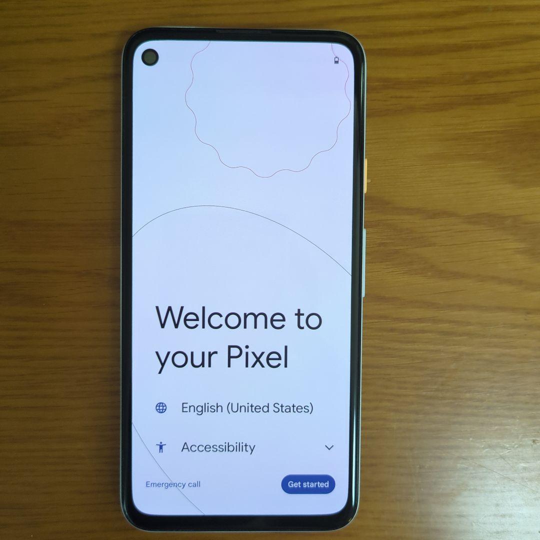 Google Pixel 4a ブルー 本体