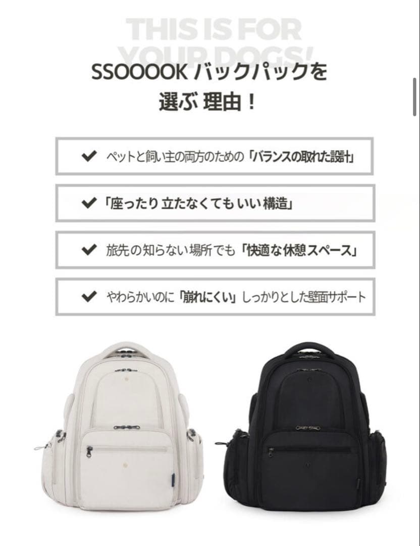 SSOOOK バッグパック