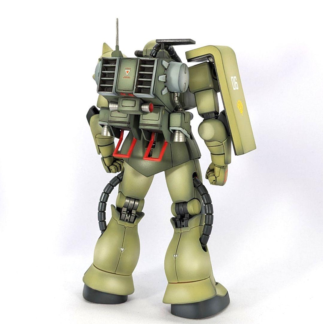 【HGUC】MS-06Fザク　ガンプラ　ジャンク　完成品 マインレイヤー
