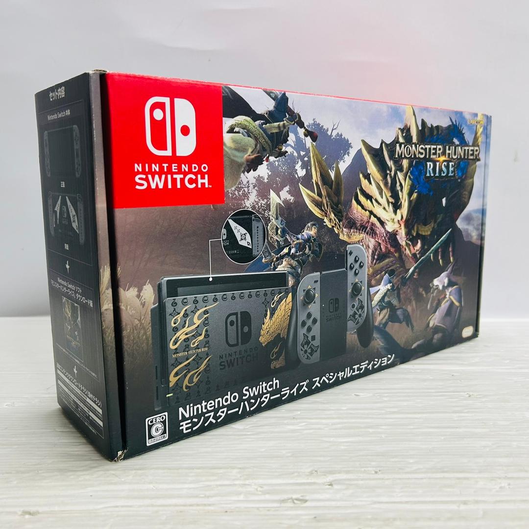 ★未使用品★極美品Nintendo Switch モンスターハンターライズ