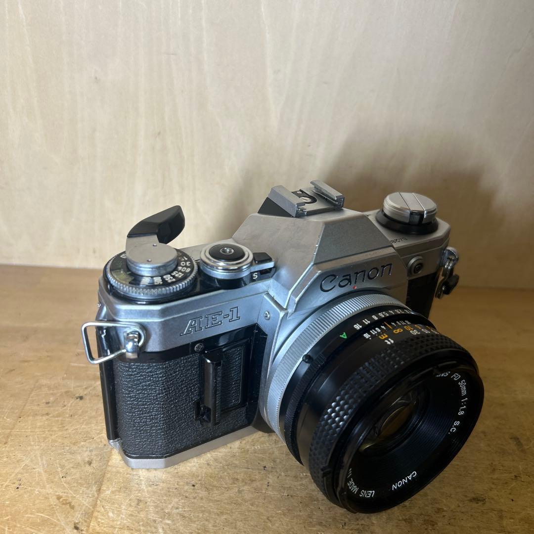 Canon AE-1+FD 50 f1.8 S.C 完動美品