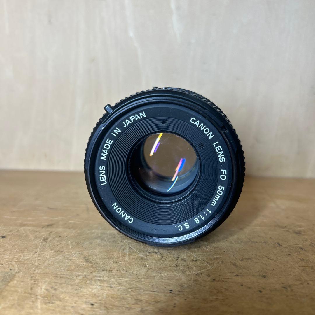 Canon AE-1+FD 50 f1.8 S.C 完動美品
