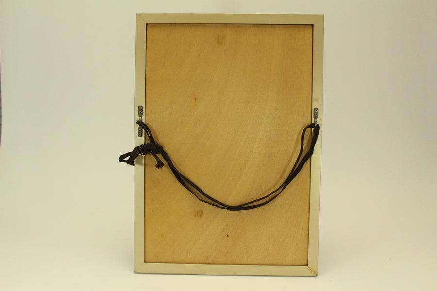 大倉陶園 陶額 狩の図 T.murata(LC968)