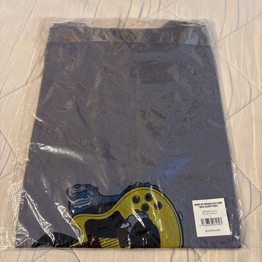 BUMP OF CHICKEN☆スティッチTシャツ灰L☆バンプオブチキン