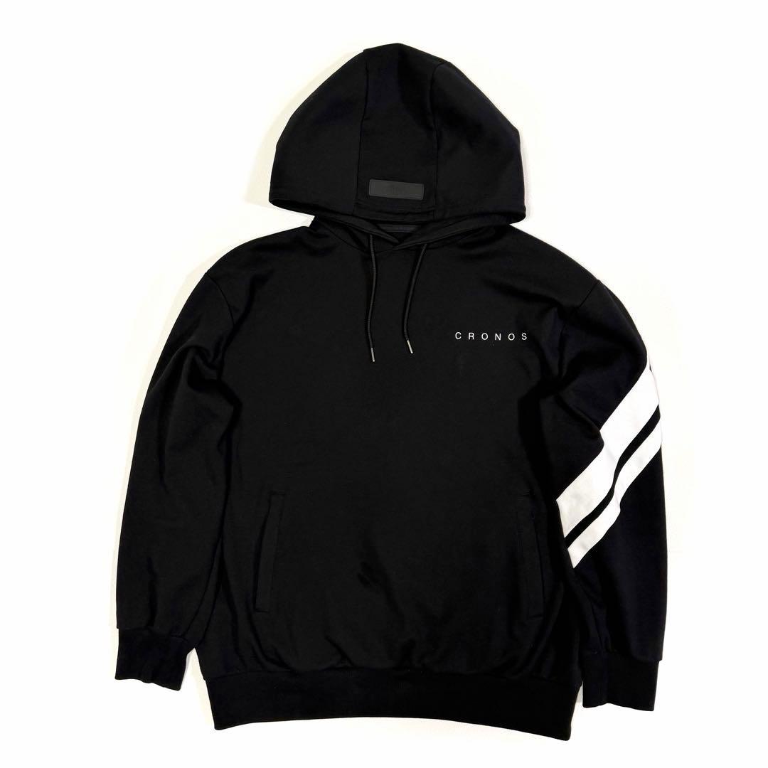CRONOS クロノス トレーニング パーカー スウェット ブラック M