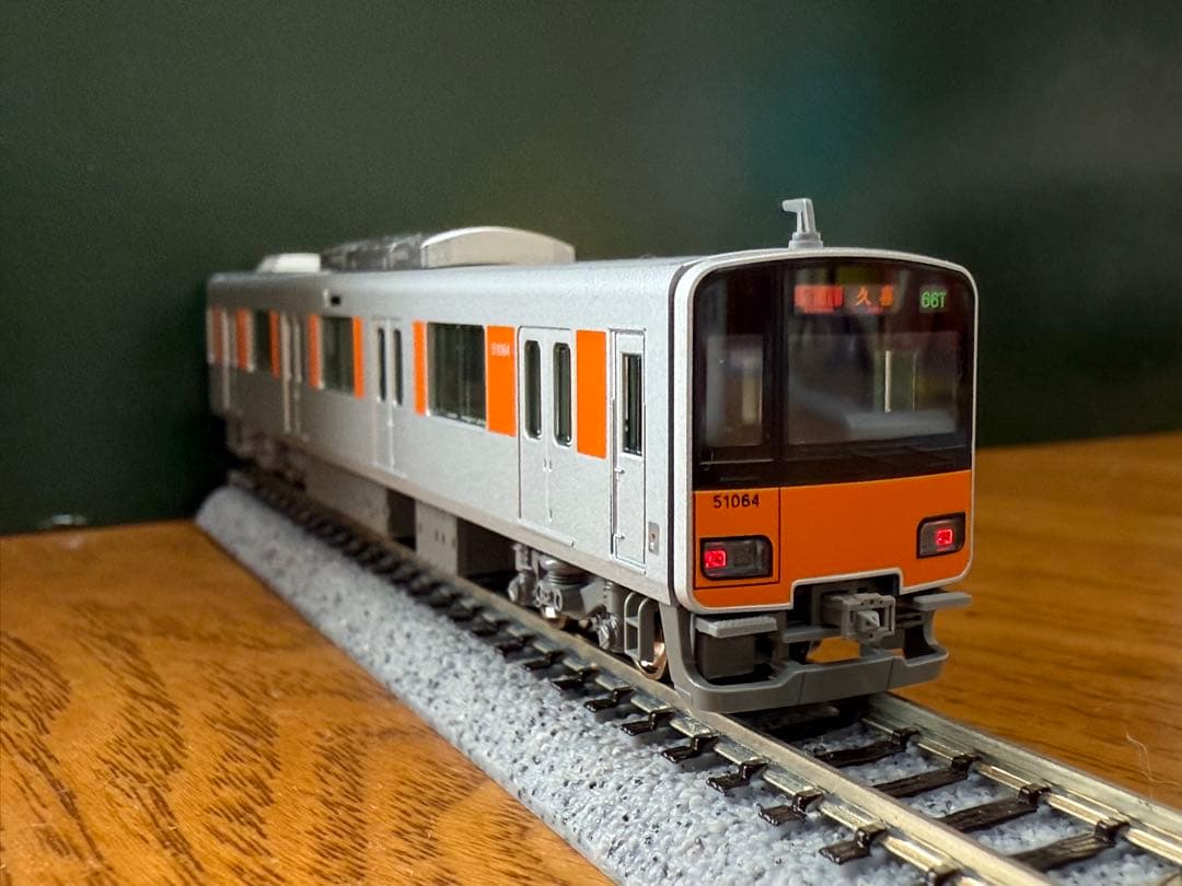 最終値下げ　KATO 東武50050系10両セット・行き先シール