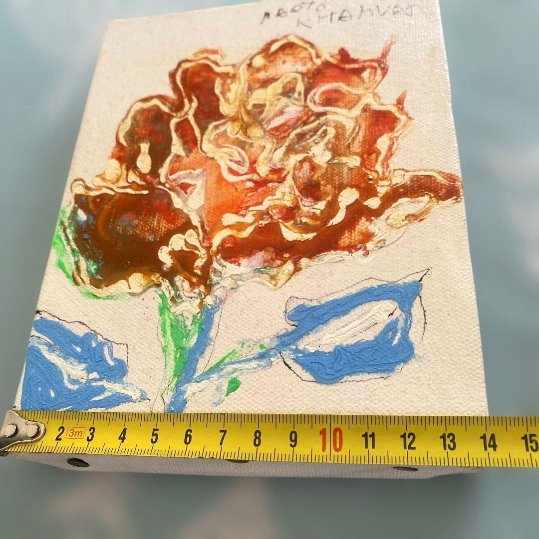 北村直登　原画　絵画　花　薔薇