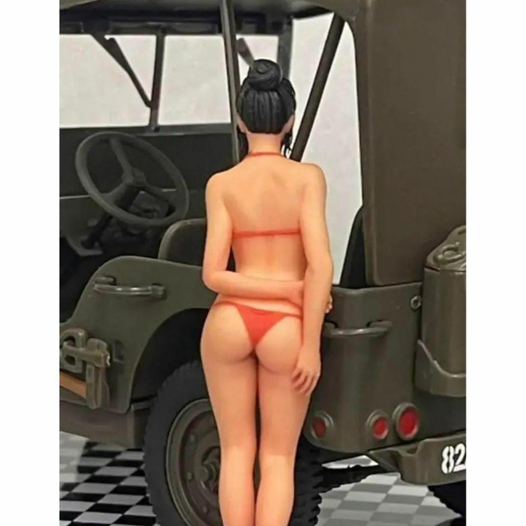 JOY2-RED 1/18★フィギュア★1/64より大★ミニカーに★ジオラマに