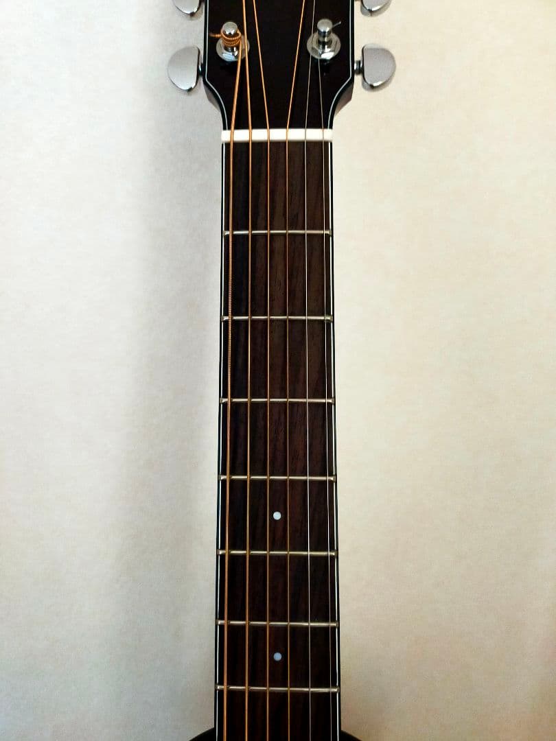 美品！YAMAHA FS850 オールマホガニー アコギ 牛骨仕様！弦高調整済！