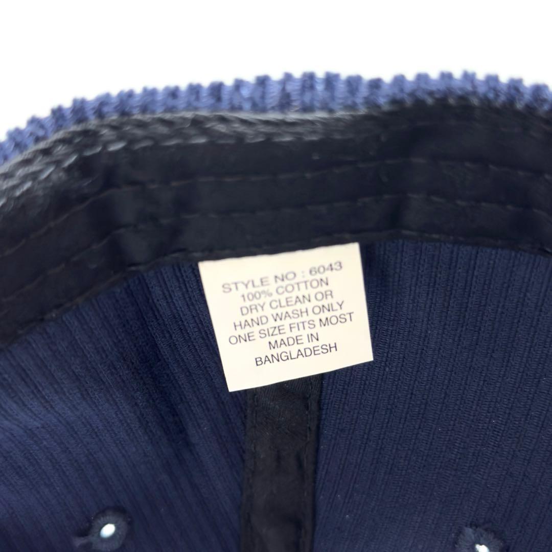 【コーデュロイ】Junkie トラッカーキャップ ネイビー