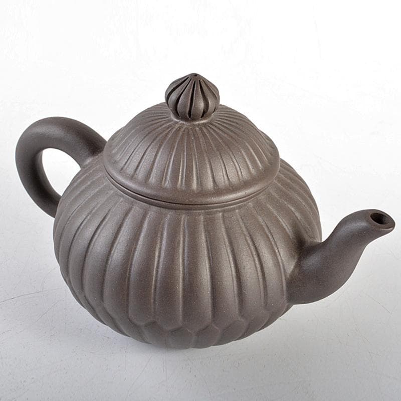 中国　周桂珍銘　紫砂　朱泥　急須　茶壷　M　R5620