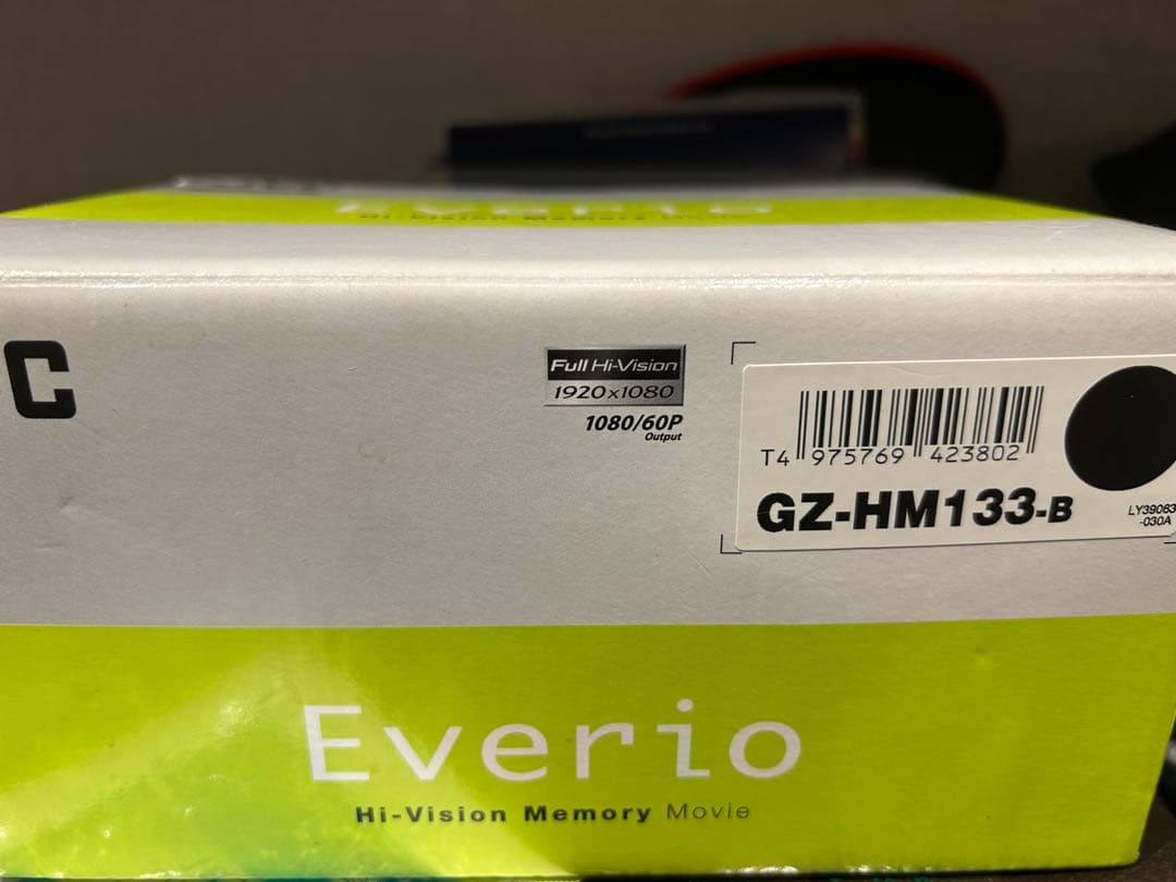 JVC Everio フルHDビデオカメラ