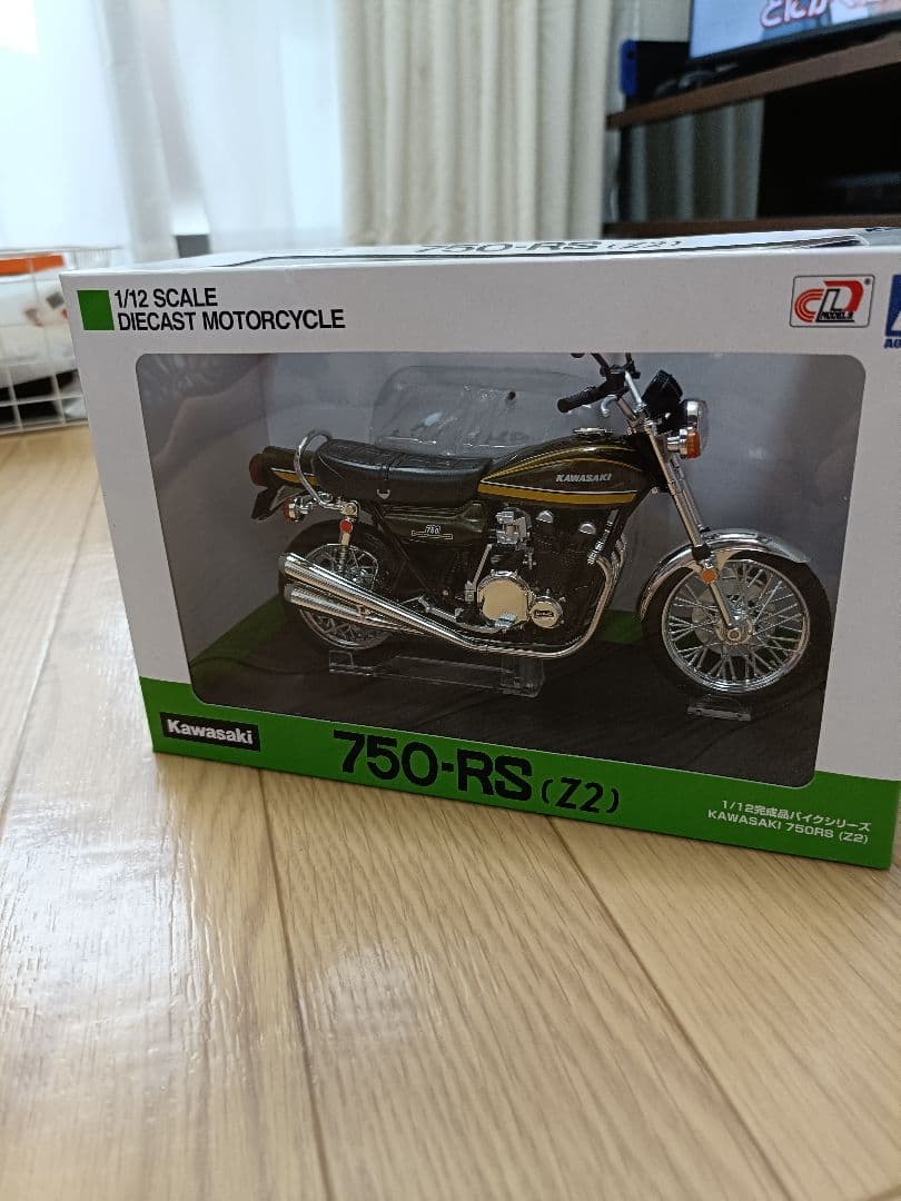 青島 1/12スケール Z2 750-RS 、CBX400 F2 （制作途中）