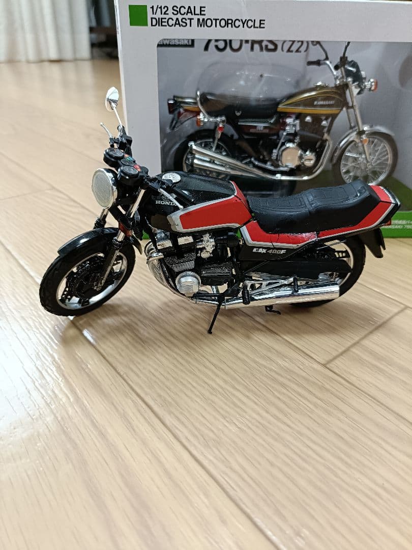 青島 1/12スケール Z2 750-RS 、CBX400 F2 （制作途中）