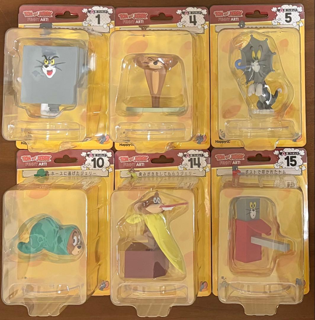 k*k様 トムとジェリー ハッピーくじ FUNNY ART フィギュア 20個セ