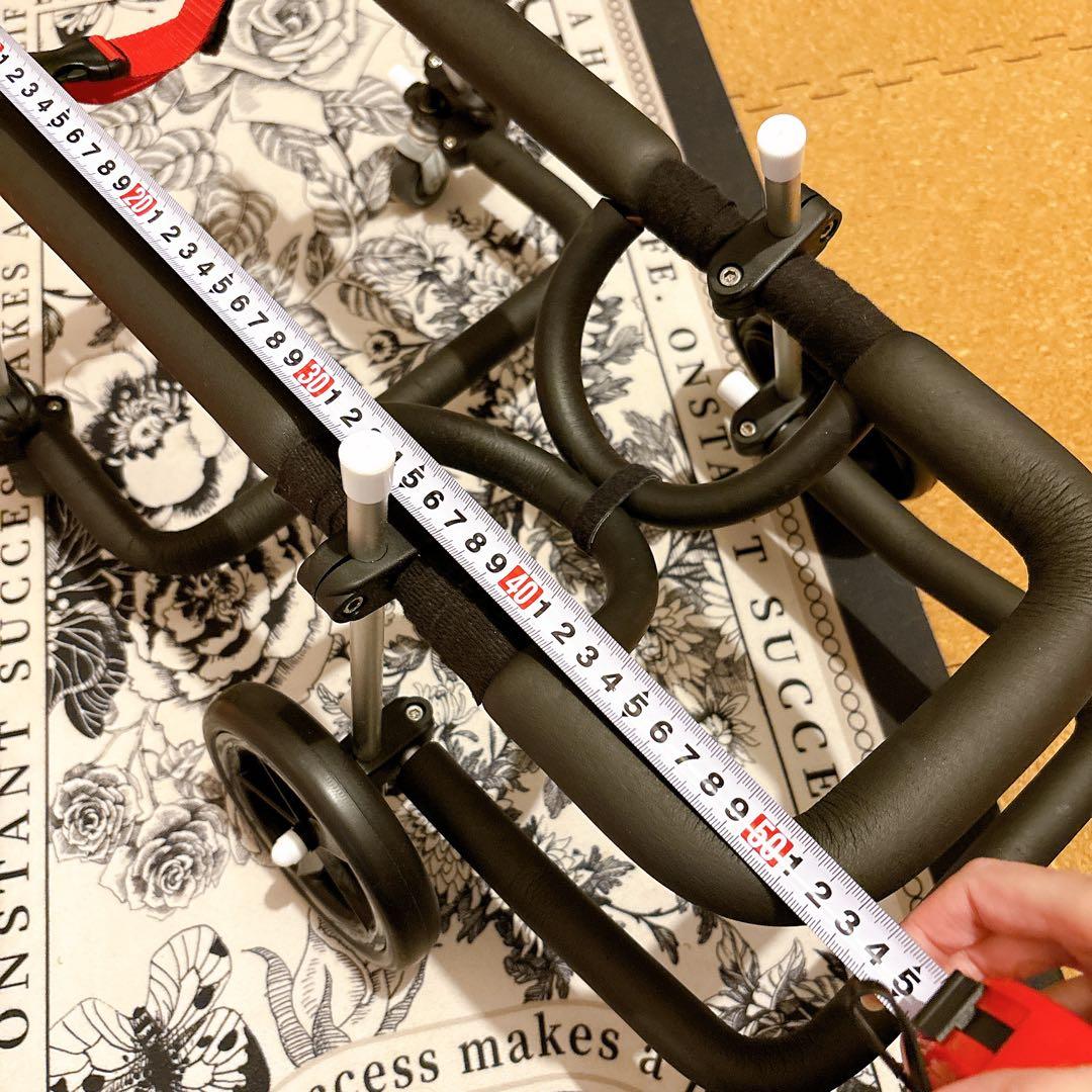 処分 歩犬舎 小型犬用 オーダーメイド 4輪車いす 四輪 4輪 車いす 車椅子