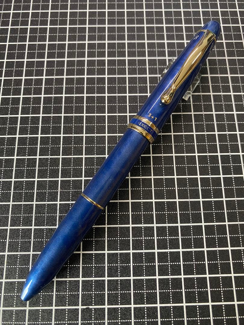 PILOT 3+1 EXECT BLACK&BLUE 多機能ペン