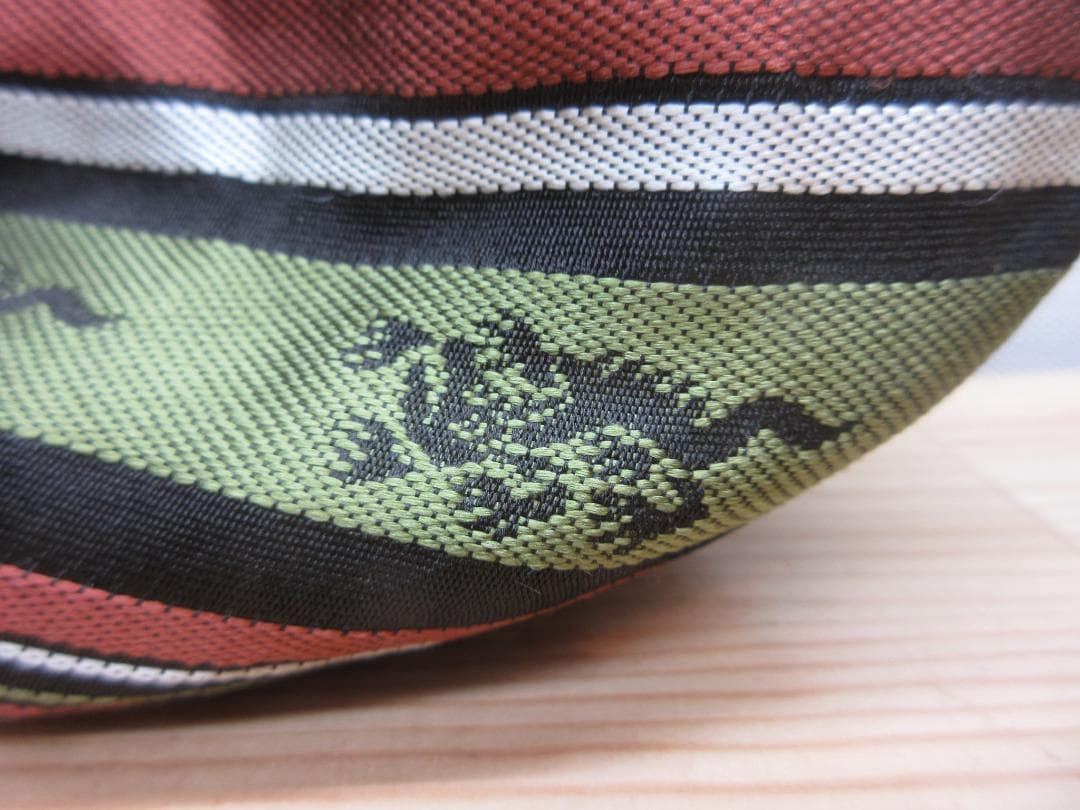 送料込【逢絢亭・新品】茶道具 仕覆 天目仕覆 正絹 龍麒麟文錦 日本製