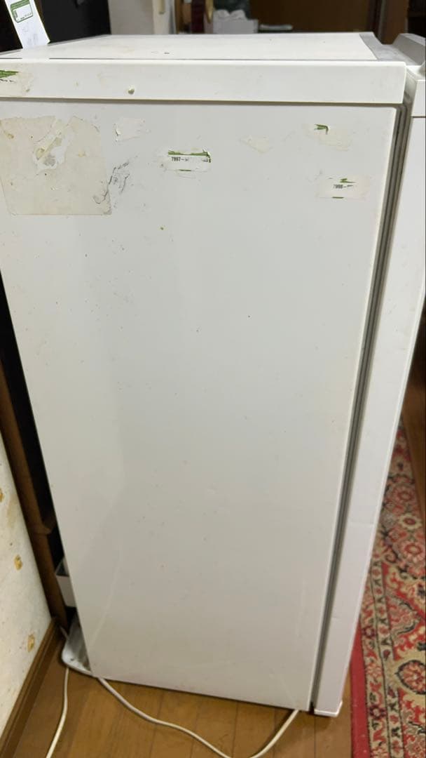 着払い 三菱 MF-U12N-W 冷凍庫 121L ホワイト 2009年製