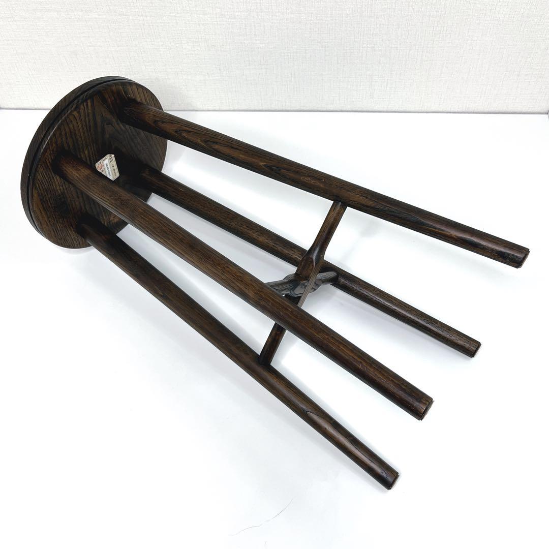 【極美品】　希少　木童工房　木製　ゴーフレットスツール 飛騨高山　アンティーク