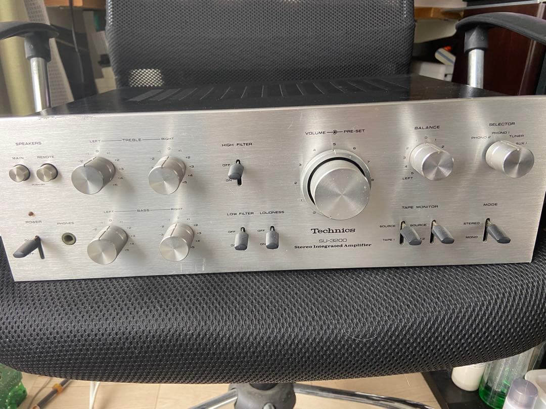 稼働品　technics プリメインアンプsu-3200