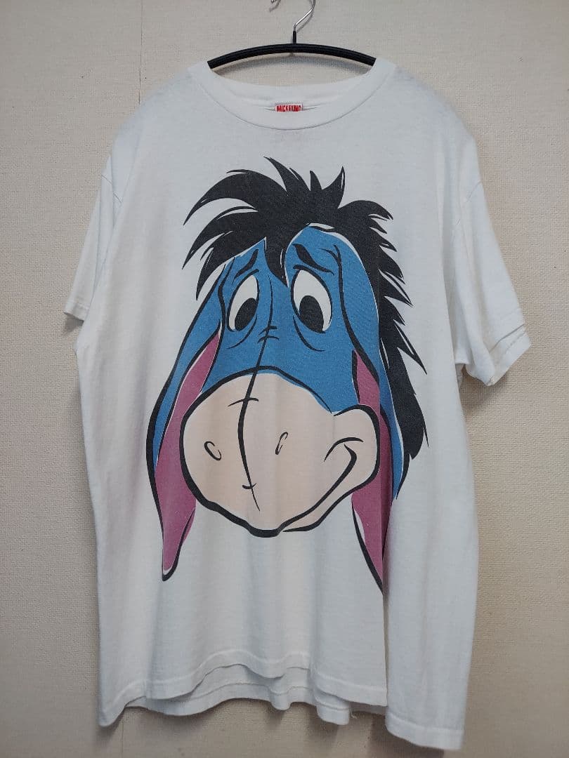 DISNEY イーヨー ビッグプリント tシャツ ヴィンテージ くまのプーさん