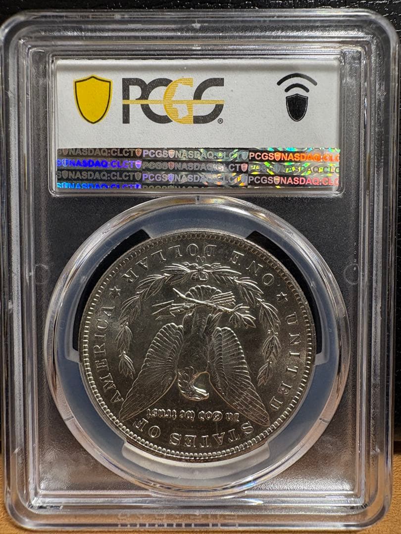 アメリカ モルガンダラー 1882年 CC カーソンシティ PCGS MS63