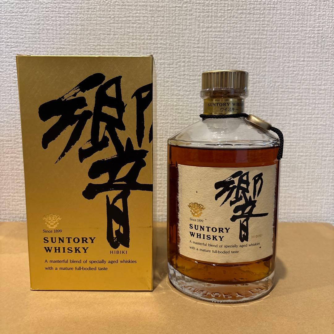 サントリーウイスキー響　裏ゴールドラベル　箱付き　未開封（19）