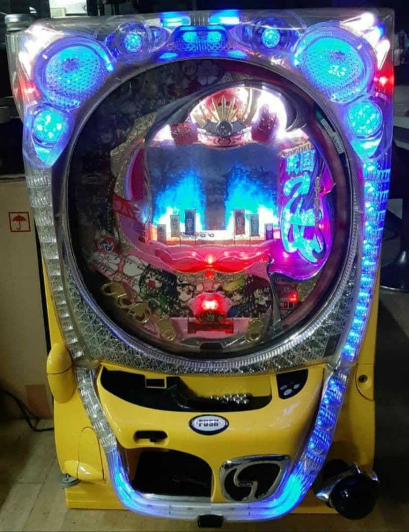 パチンコ実機　初代　CRA戦国乙女9AW　1/99ver　甘デジ　循環式　激レア