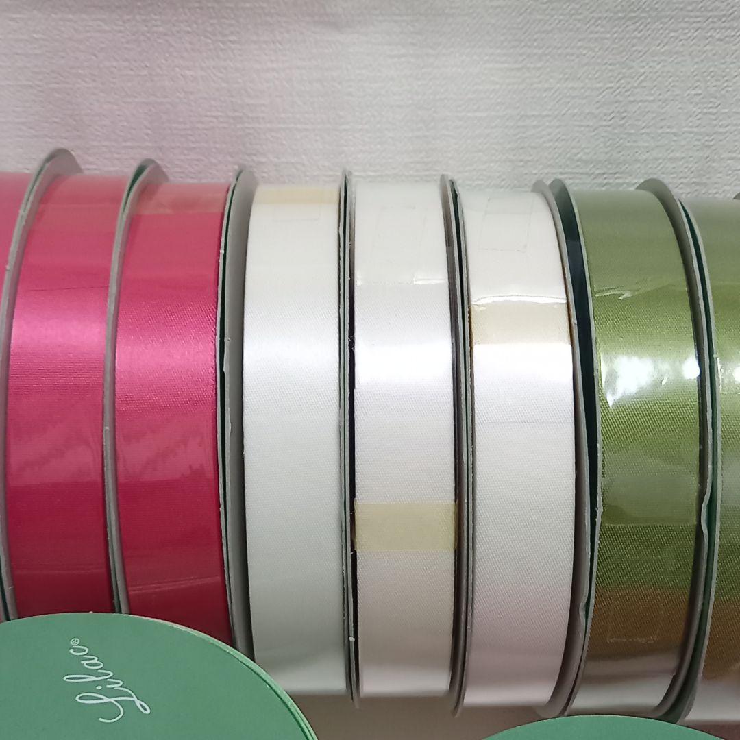 Lilac　ライラック　リボン　まとめ売り　サテンリボン　ストライプリボン　新品