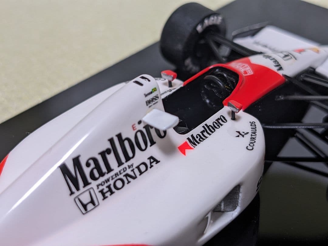 タメオ マクラーレンホンダMP4/6 完成品 1/43