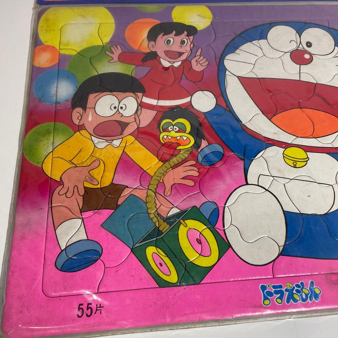 未開封 当時物 ショウワノート しょうちゃんパズル ドラえもん 55片