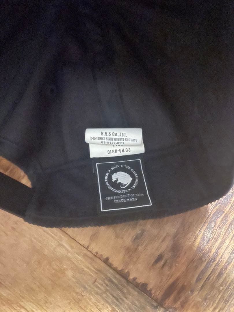チ*ー様 美品 RATS CORDUROY CAP WAY OF LIFE キャ